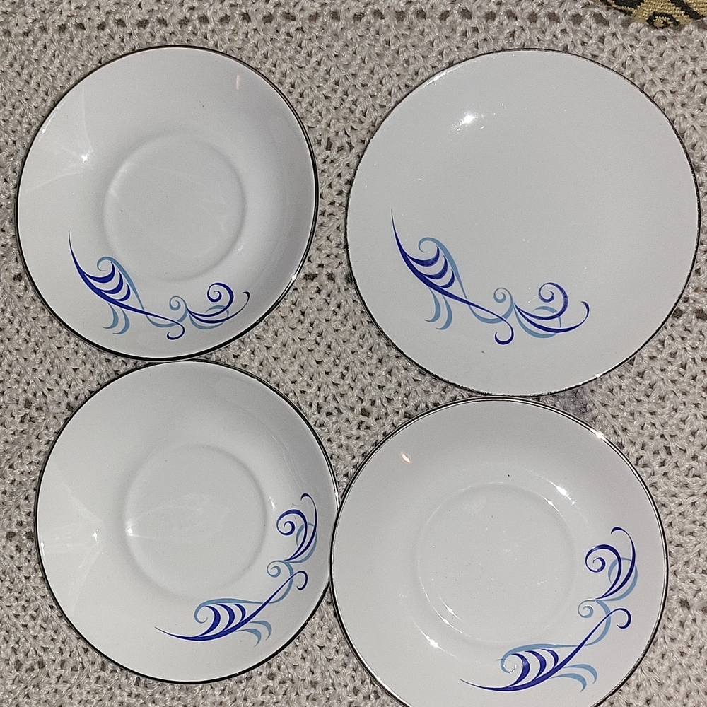 Royal Knight Ironstone Saucers